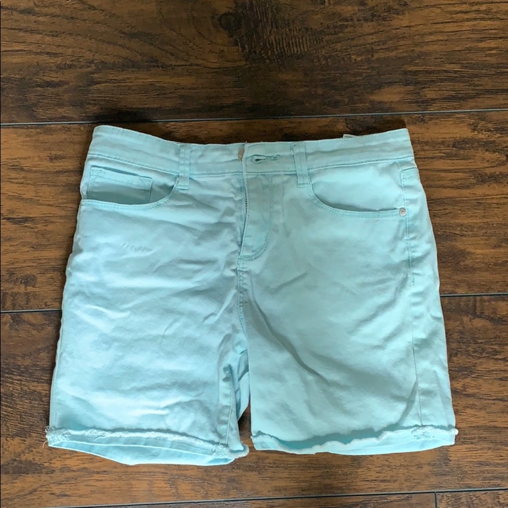 Girls blue shorts